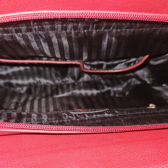 Christian Lacroix Red Quilted Handbag - Picture 4 of 9